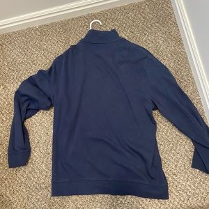 Vineyard Vines Mens Blue Half zip sweater